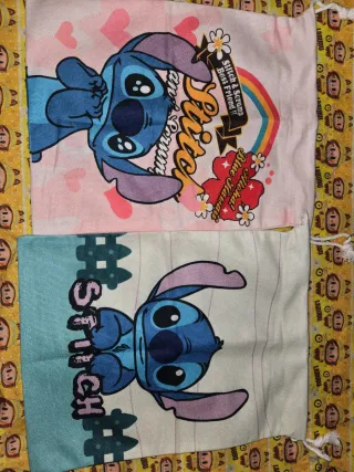 Bolsas de tela Stitch 24x30cm