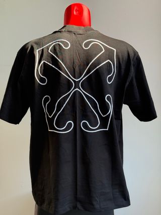 Maglietta Off-White nera e bianca