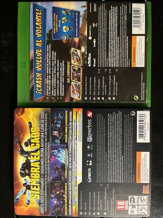 Juegos Xbox One 15€/unidad