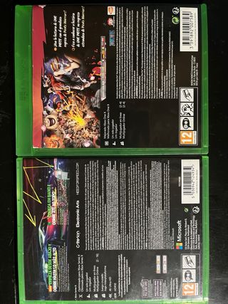 Juegos Xbox One 15€/unidad