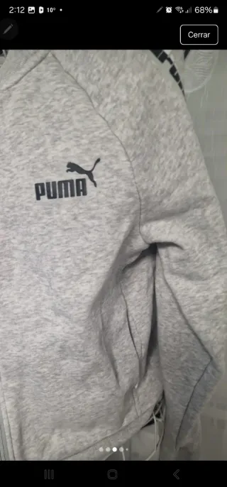 Chándal Puma Gris