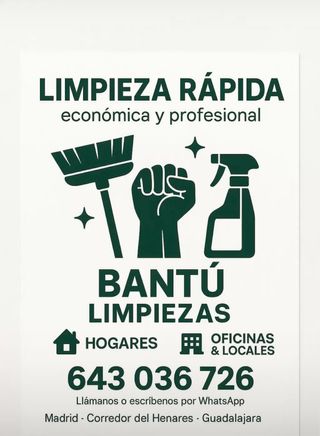 servicio de limpieza