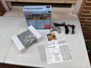CONSOLA PS1 PLAY STATION 1 CAJA+MANUAL+MANDO