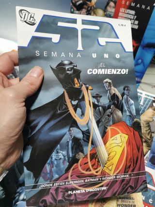 52, SEMANA 1 a la 16 - DESPUÉS DE CRISIS INFINITA, dc comics ,PLANETA ,2007