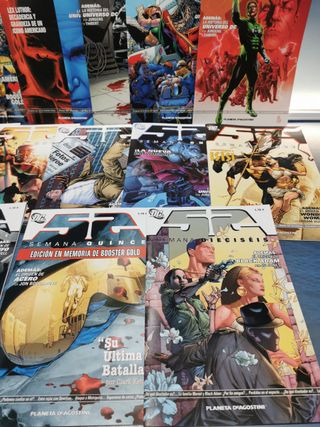 52, SEMANA 1 a la 16 - DESPUÉS DE CRISIS INFINITA, dc comics ,PLANETA ,2007