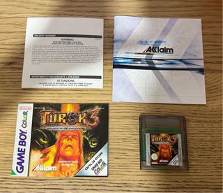 Turok 3 Game Boy Color PAL nuevo