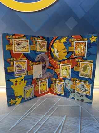 Album Incompleto Pokemon, faltan 26 cromos