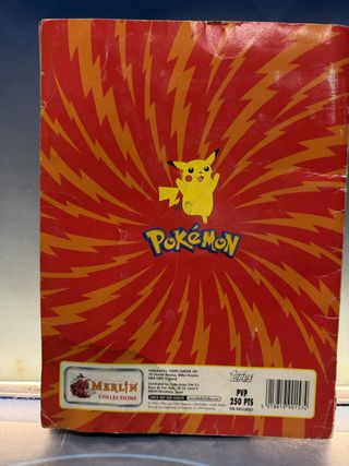 Album Incompleto Pokemon, faltan 26 cromos