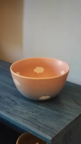 Taça Egg Back Home com nuvens ❣️