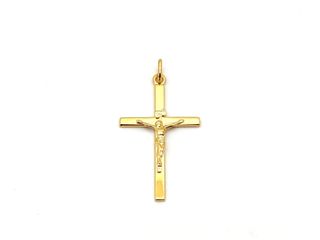 crucifijo oro 18k