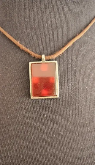 Collar Unisex Uno de 50 Ámbar Original