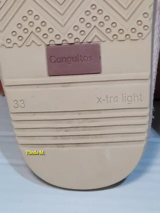 Sneakers da casa Conguitos per bambina con glitter