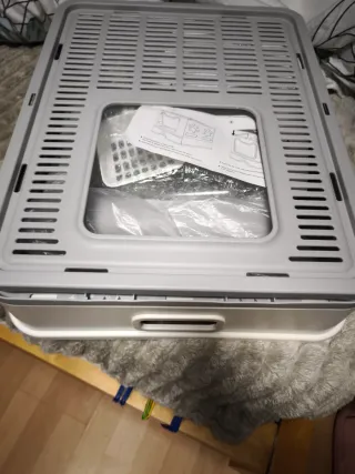 Caixa de Areia Gatos Limpeza Fácil