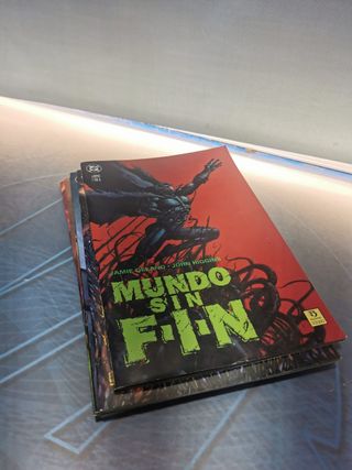 DC, cómics, MUNDO SIN FIN · OBRA COMPLETA, 6 números, JAMIE DELANO & JOHN HIGGINS · ZINCO 1991