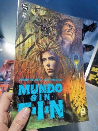 DC, cómics, MUNDO SIN FIN · OBRA COMPLETA, 6 números, JAMIE DELANO & JOHN HIGGINS · ZINCO 1991