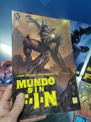 DC, cómics, MUNDO SIN FIN · OBRA COMPLETA, 6 números, JAMIE DELANO & JOHN HIGGINS · ZINCO 1991