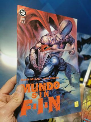 DC, cómics, MUNDO SIN FIN · OBRA COMPLETA, 6 números, JAMIE DELANO & JOHN HIGGINS · ZINCO 1991