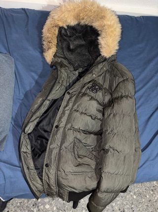 Chaqueta SikSilk Talla S Verde