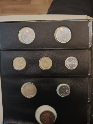 8 Monedas Juan Carlos I (1987-1988)