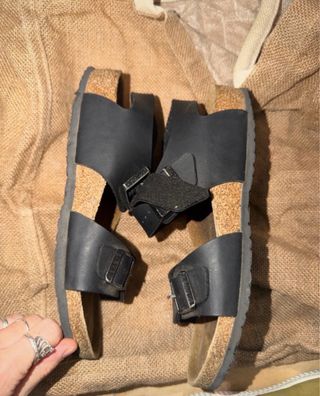 Sandali neri Birkenstock NUMERO 34