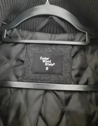 Abrigo Primark Hombre Talla S NEGRO