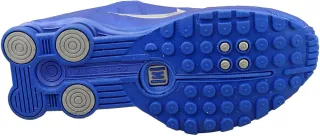 Nike Shox R4 Azul Plata