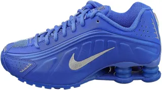 Nike Shox R4 Azul Plata