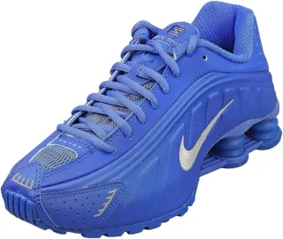 Nike Shox R4 Azul Plata