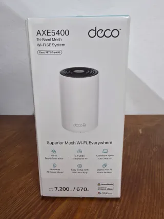 TP-Link Deco XE75 AXE5400 WiFi 6E PACK 3