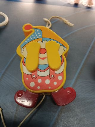 Lote de 9 giocattoli per bambini vintage