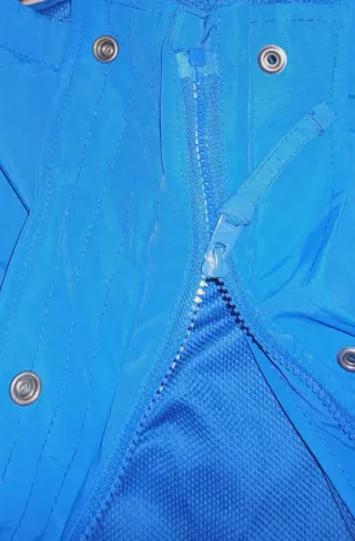 Chaqueta Hollister Azul con Capucha