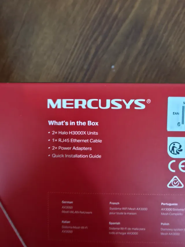 Mercusys Halo H3000X AX3000 Wifi Mesh Pack 2