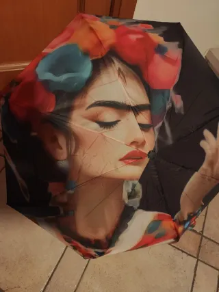 Ombrello automatico Frida Kahlo Violina FASHION