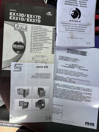 Generador Gasolina Benza 9.0 EX27