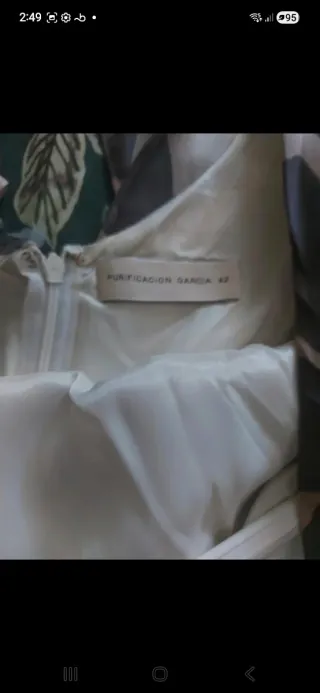 Vestido Purificacion Garcia Seda