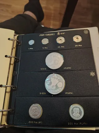 10 Monedas Juan Carlos I 1991-1992