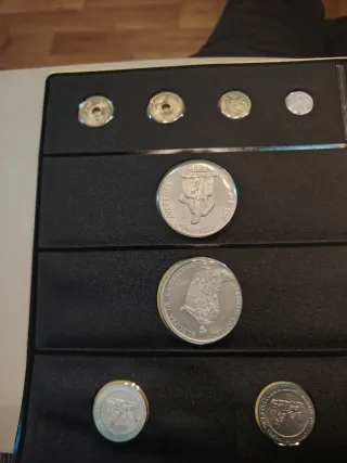 10 Monedas Juan Carlos I 1991-1992