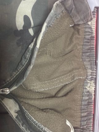Pantalón cargo camuflaje invierno forrado
