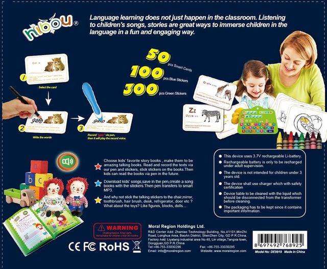 Matita magica per imparare lingue: inglese, cinese e altro