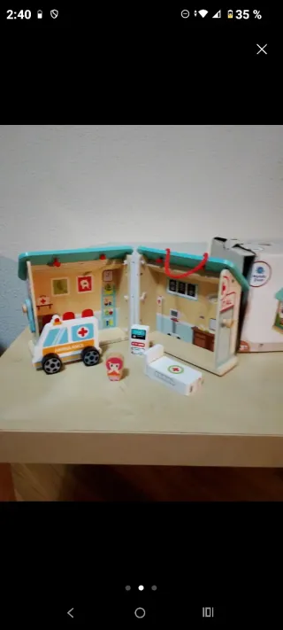 Set di puzzle e gioco in legno