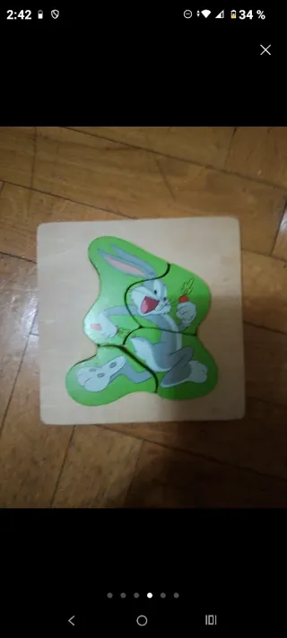 Set di puzzle e gioco in legno