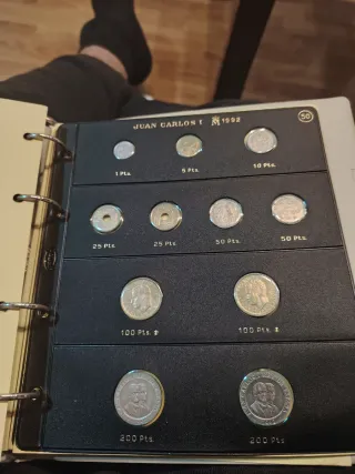 Monedas Juan Carlos I 1992-1994 (30 uds)