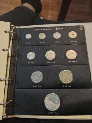 Monedas Juan Carlos I 1992-1994 (30 uds)