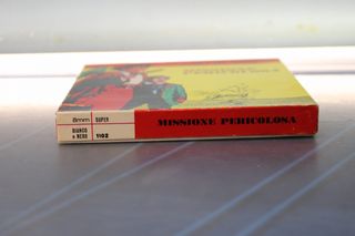 Película 8mm Super. Missione Pericolosa. Walt Disney Cinecasa.