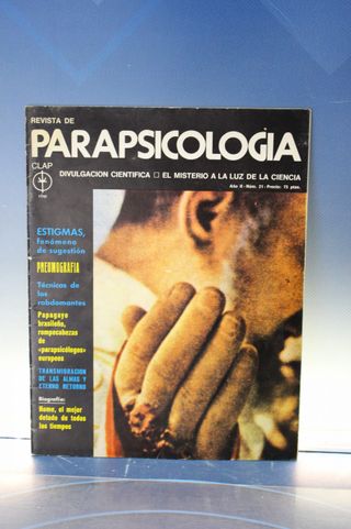 Revista de Parapsicología. CLAP. Nº 17 al 21.