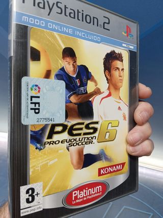 videojuego PS2 Pro Evolution Soccer 6 PS2 - Playstation 2 - PES 6