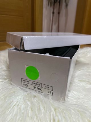 Zapatilla casa mujer negra- azul