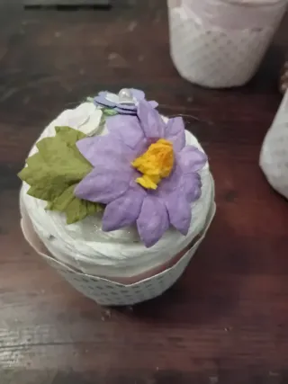 Set 4 scatole regalo cupcake