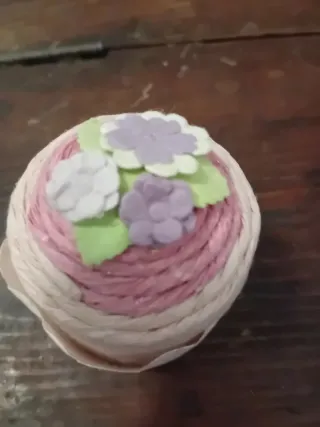 Set 4 scatole regalo cupcake