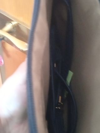 Bolso de mano azul THE TOTEBAG " Se vende hoy"